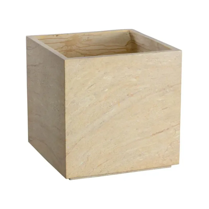 Tansy Planter | Travertine Look