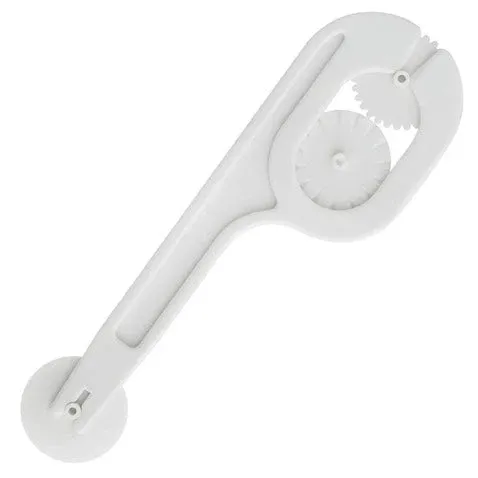 Ateco Fondant Cutter and Embosser, White Plastic