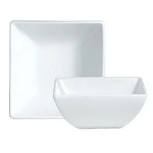 Steelite Parliament Square Bowl, 18 oz, White (12-pack)
