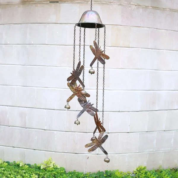 Dragonfly Windchime By SPI Home | Decor | Modishstore