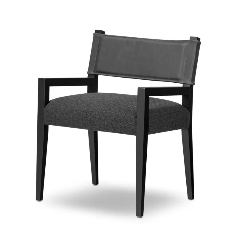 Ferris Dining Armchair | Palermo Black