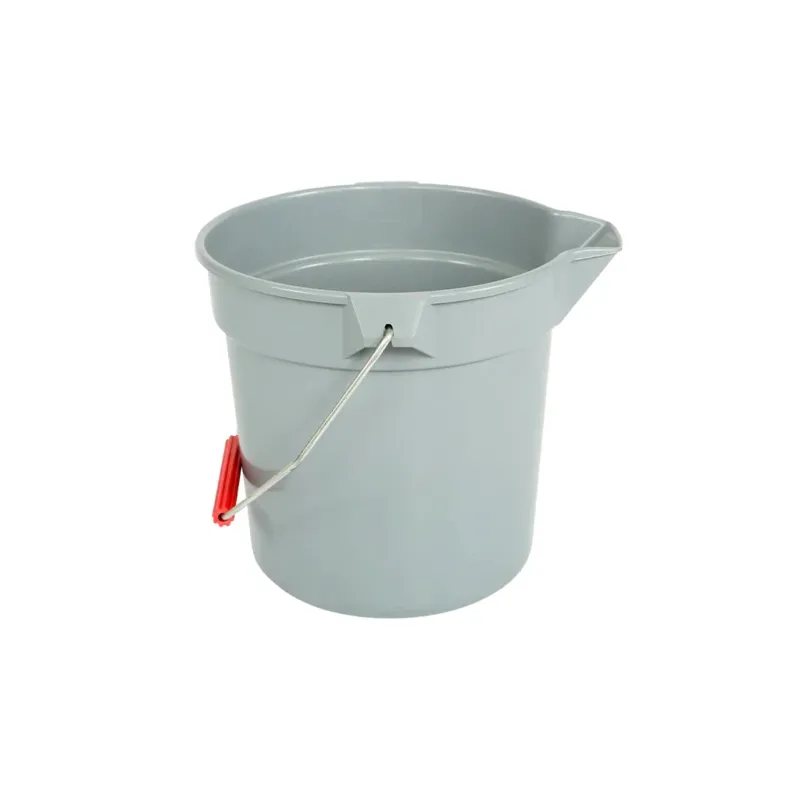 Globe Easy Pour Pail, 11 qt, Grey