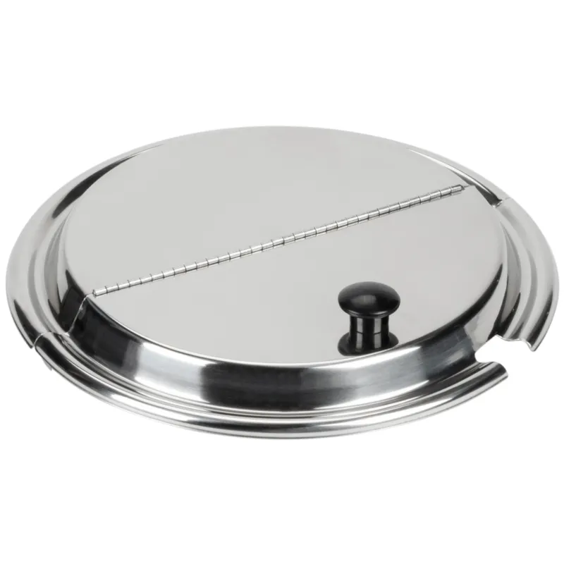 Vollrath Round Hinged Insert Cover with Slot