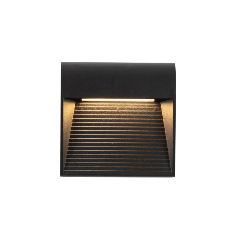 Casa 5" LED Exterior Wall Sconce | Black