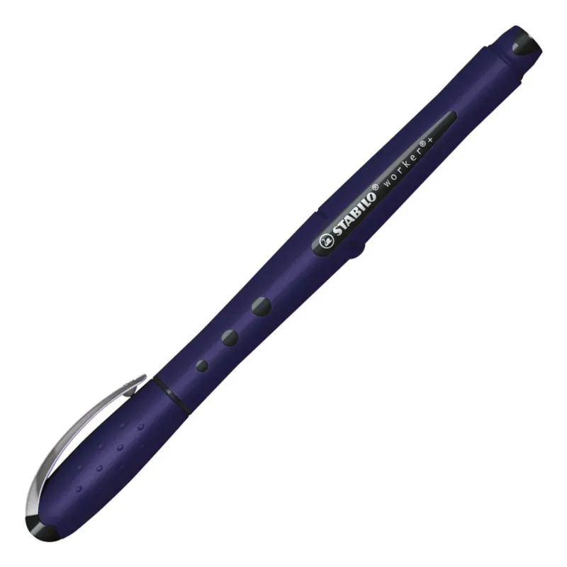 STABILO worker+ NatureCOLORS Wildflower Tintenroller blau