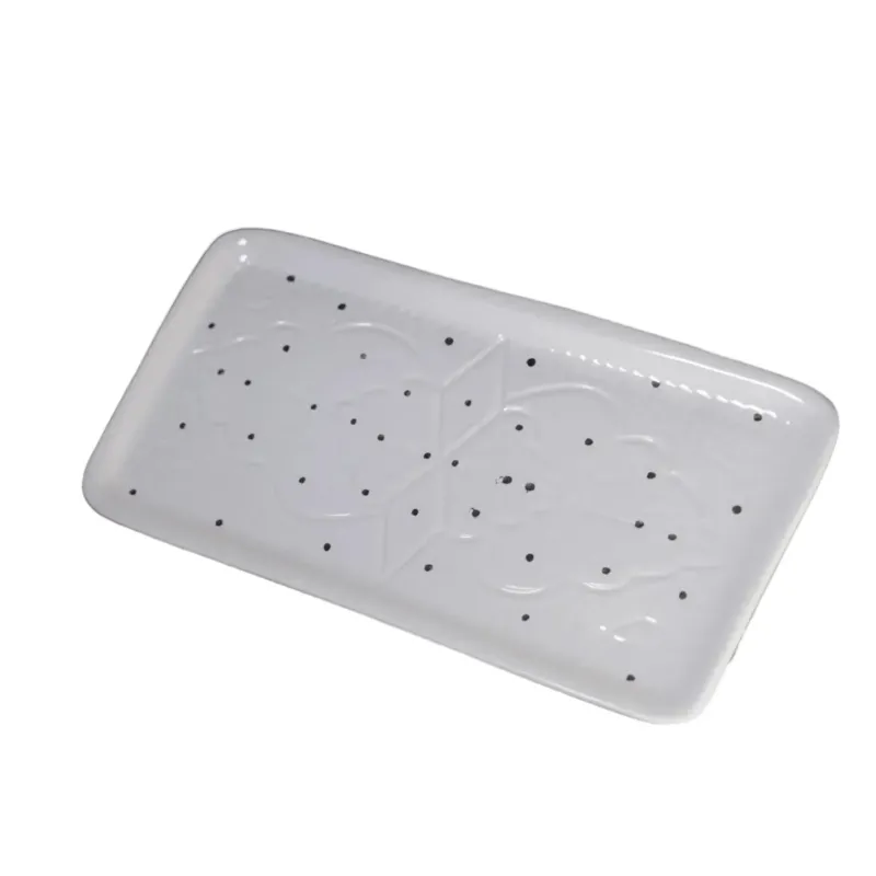 Long Rectangular Tray - Silver Noor Imprint