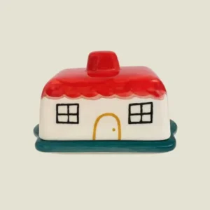 'LA PETITE MAISON' BUTTER DISH-